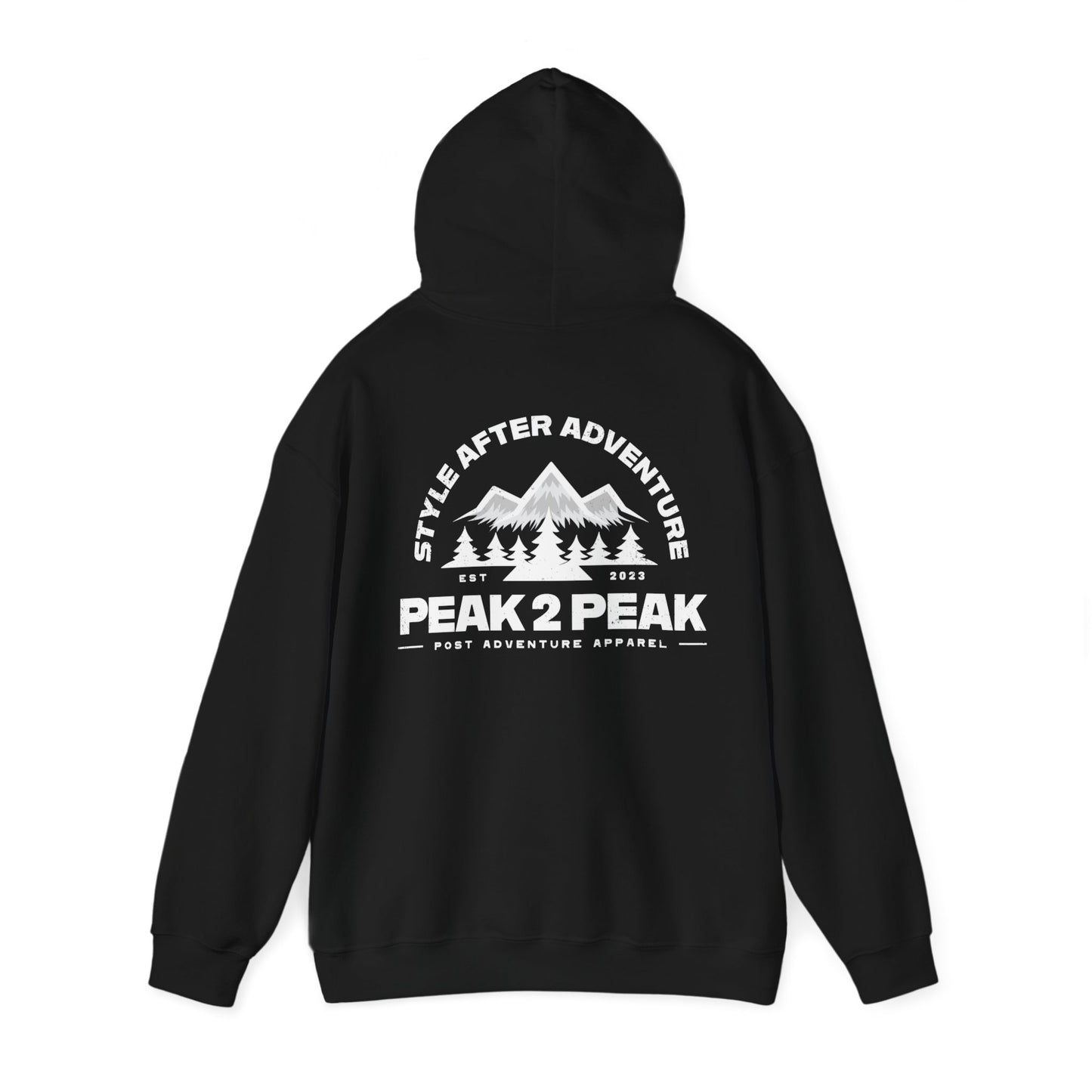 "Classic Hoodie" - Black + White