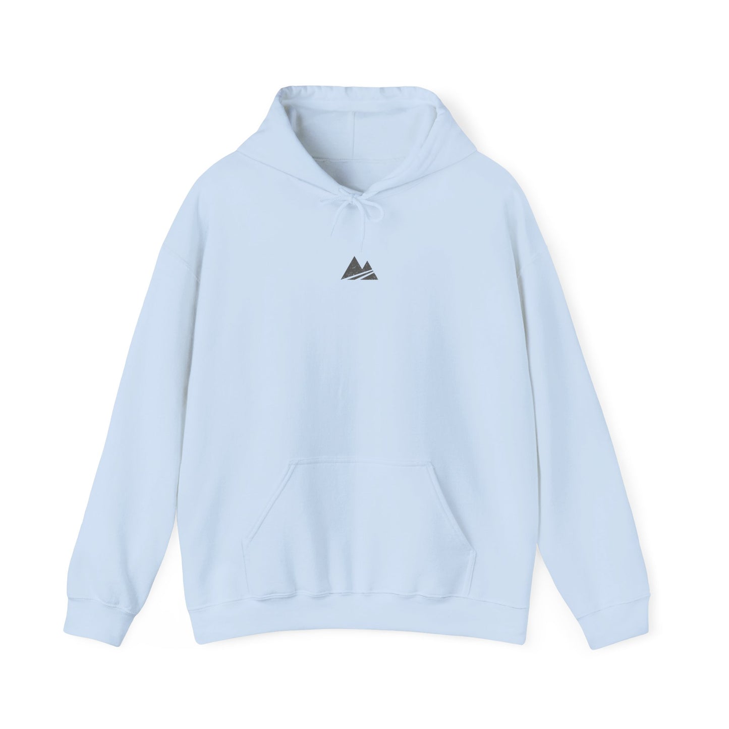 "Classic Hoodie" - Light Blue + Gray